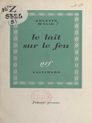 cover image of Le lait sur le feu